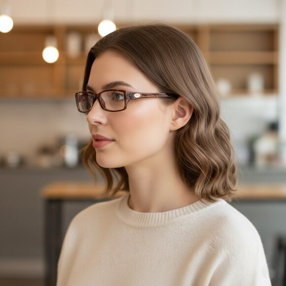 Adidas ah52 20 UNISEX Havana 6051 Optical/Prescription Eyeglasses Frame - Picture 3 of 15